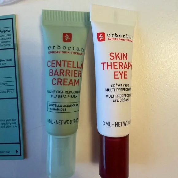 Erborian “Winter Survival Kit” Pink Cosmetic Bag with Skincare Samples - Picture 8 of 8